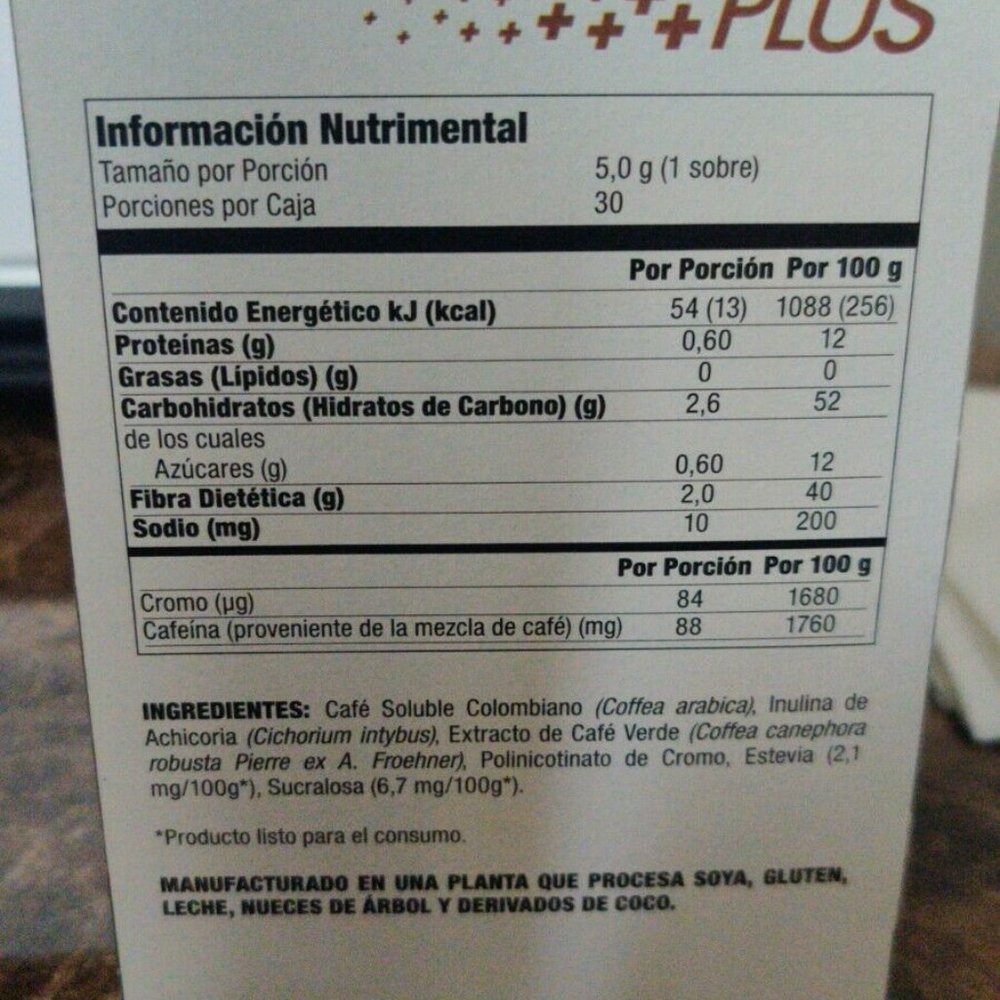 Omnilife Cafezzino Plus Supreme quemador de grasa - Picture 5 of 8